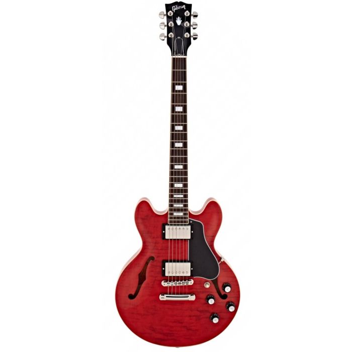 Gibson ES-339 Figured 60s Cherry con custodia main product photo