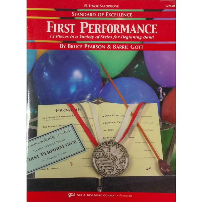 Standard Of Excellence First Performance Tenor Sax main product photo