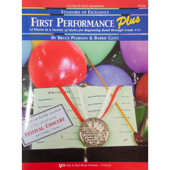 Standard Of Excellence First Performance Plus Sax Alto main product photo
