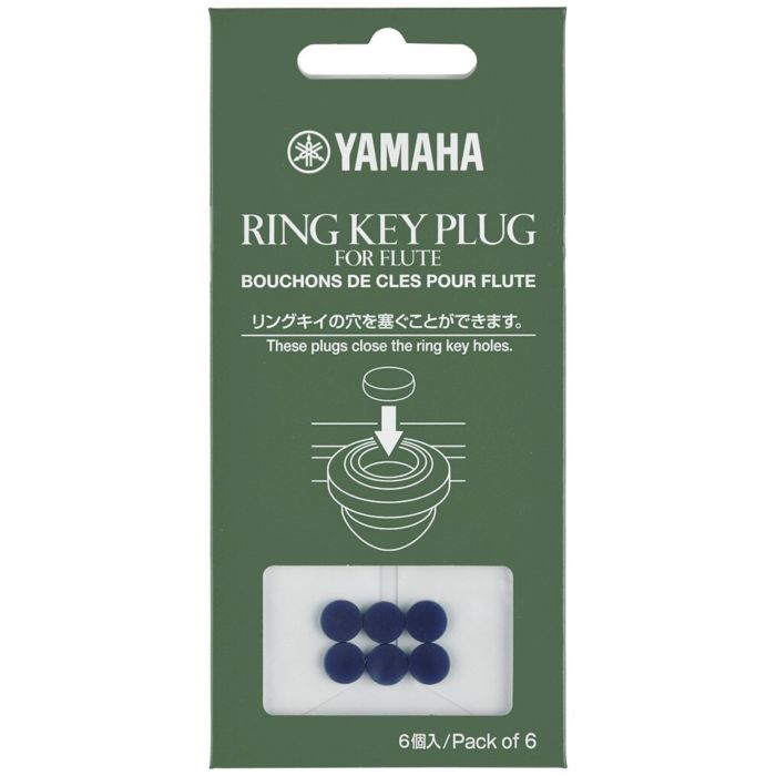 Yamaha FLRKP Set tappi per flauto fori aperti 6pz main product photo