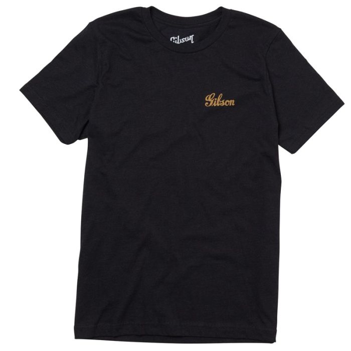 T-Shirt Gibson banner logo tee black L main product photo