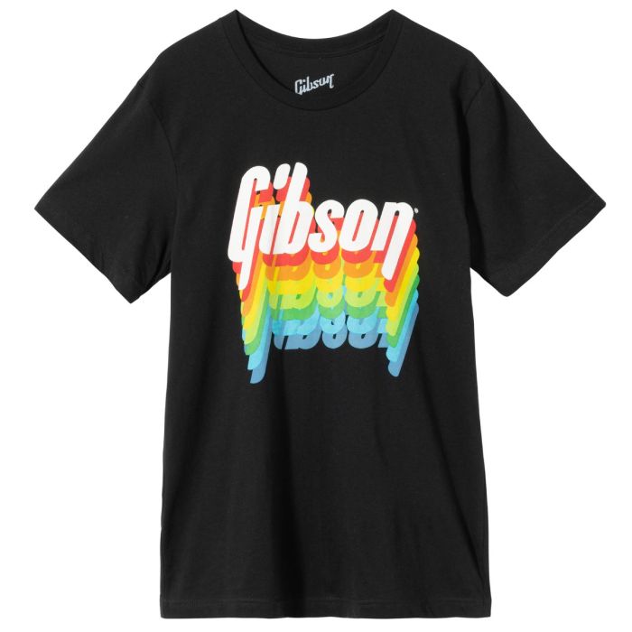 T-Shirt Gibson Rainbow Tee black medium main product photo
