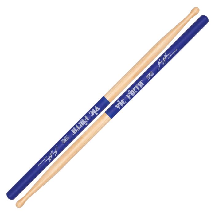 Bacchette Vic Firth Signature Gavin Harrison II Hickory VicGrip Punta Legno main product photo