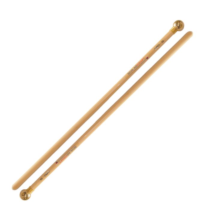 Mallets Glockenspiel Schlagkraft GBR-15 manico in rattan testa in Ottone Hard main product photo