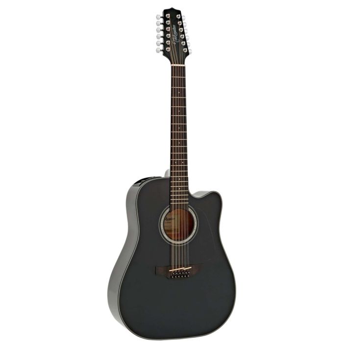 Chitarra Acustica Elettrificata 12 corde Takamine GD30CE cutaway black main product photo
