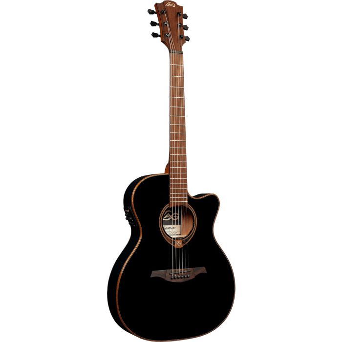 Lag T118ASCE Tramontane 118 Black main product photo