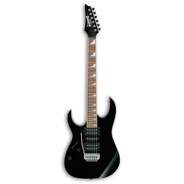 Chitarra Elettrica mancina Ibanez GRG170DXL-BKN black main product photo