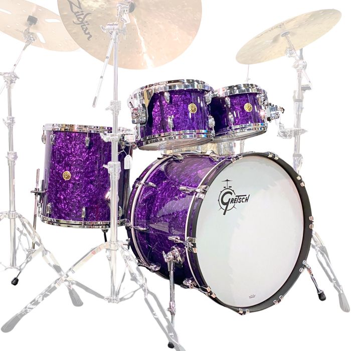 Gretsch Usa Custom Nitron 22" 4pcs purple marine pearl main product photo