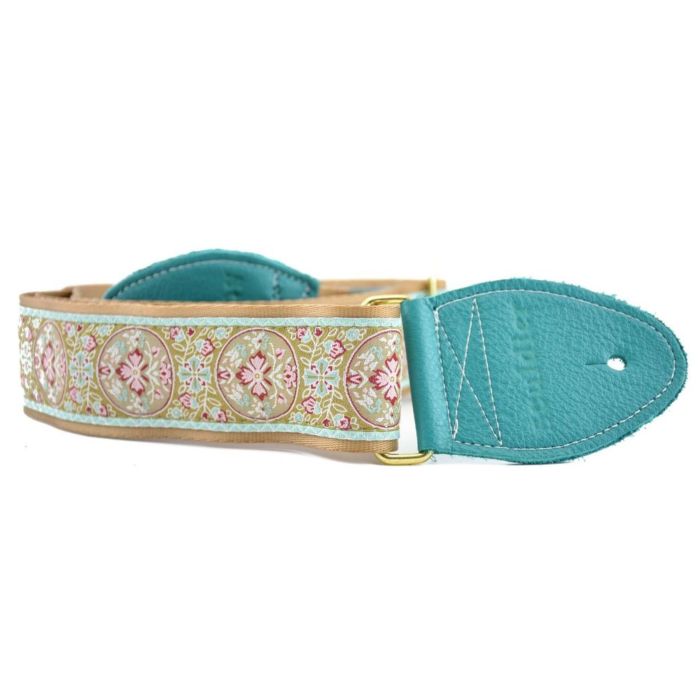 Souldier Medallion teal mustard 5cm Tracolla chitarra main product photo