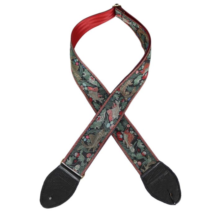 Souldier Koi red/gold/black Tracolla chitarra 5cm main product photo