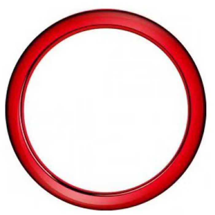 Drum O's 6" HCR6 Cerchio per Foro Cassa red main product photo