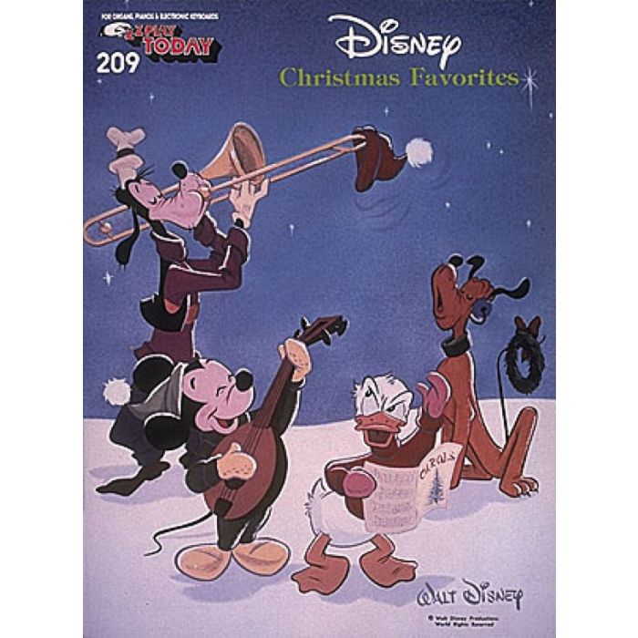 Disney Christmas Favorites BOOK-Piano or Keyboard main product photo