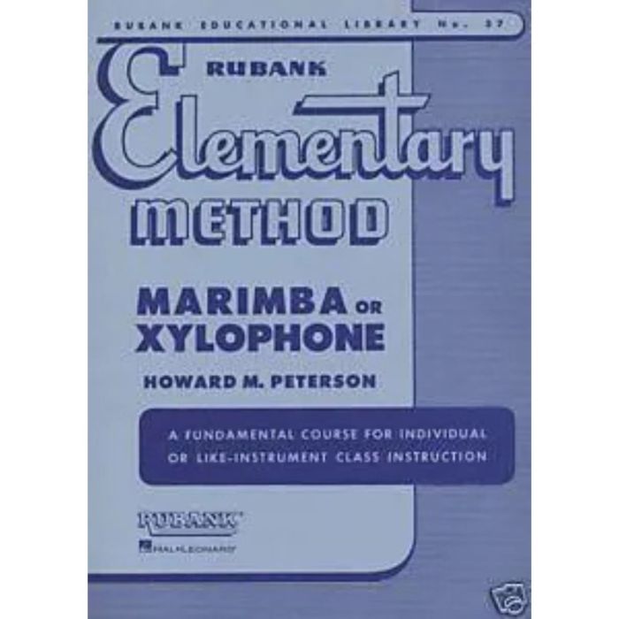Peterson Elementary Method Marimba or Xy lophone Rubank main product photo