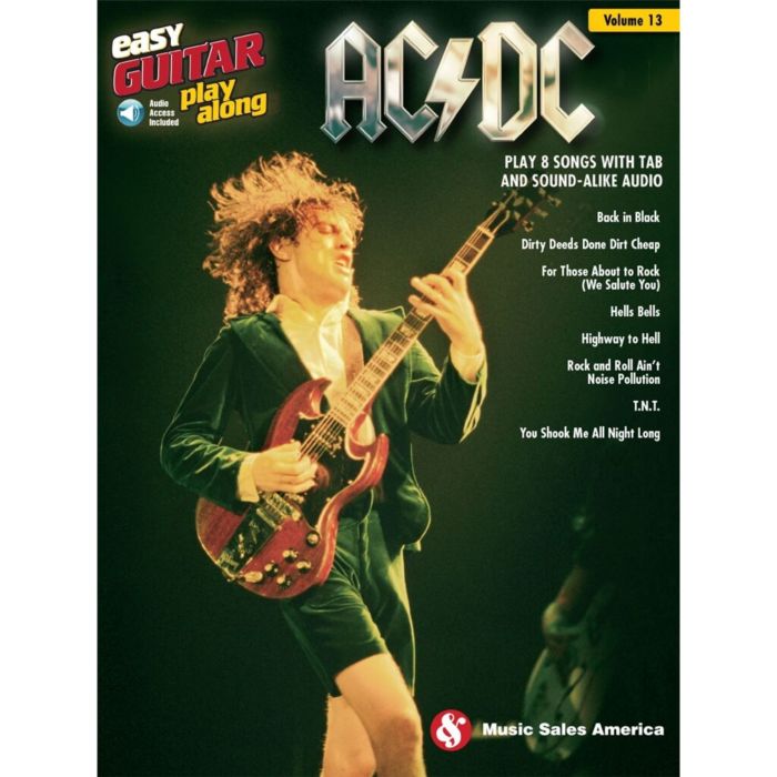 Easy Guitar play along: AD/DC Vol.13 con audio Online main product photo