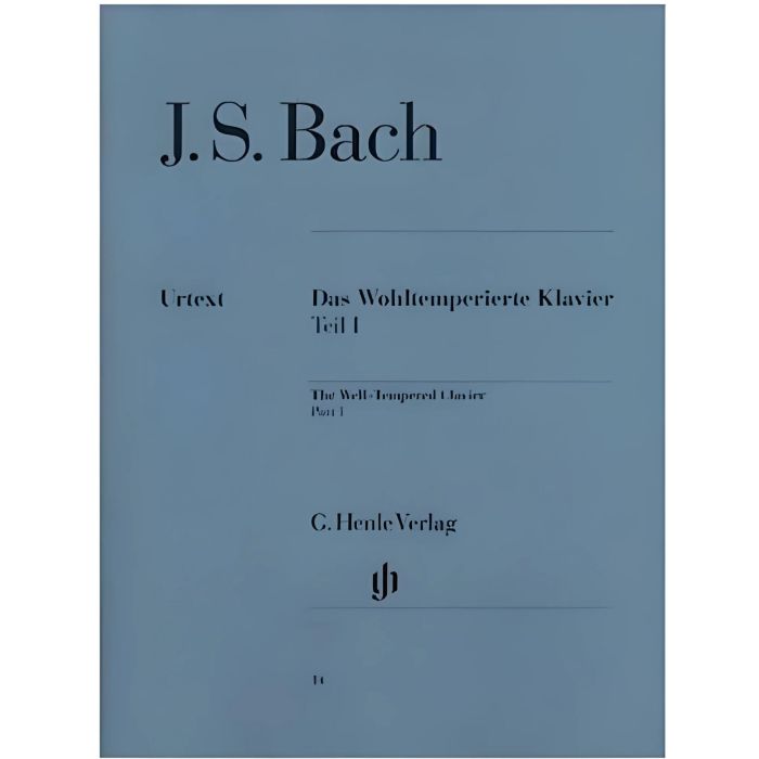 Bach Il Clavicembalo Ben Temperato 1 ed. Henle Verlag main product photo