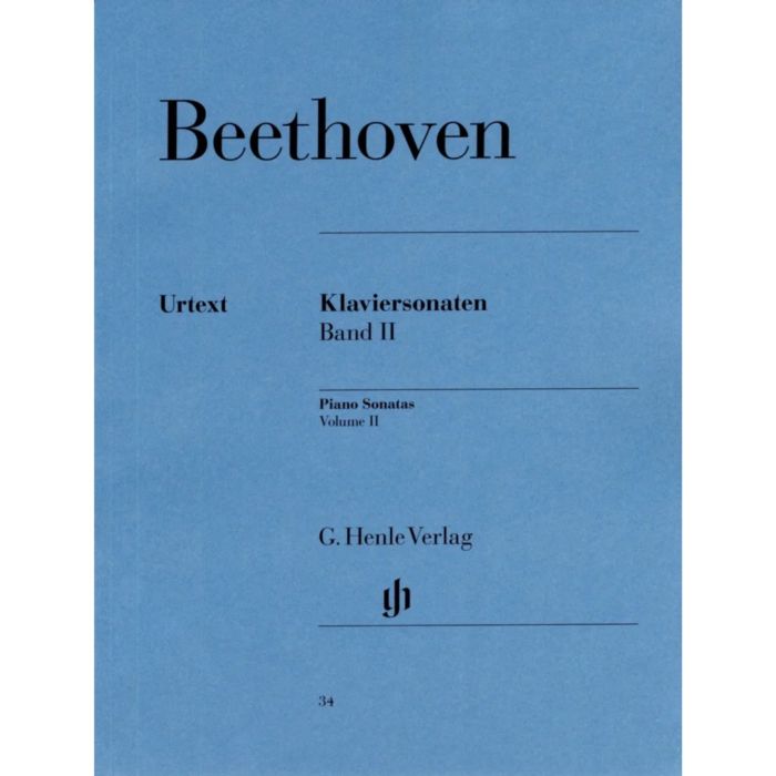 Beethoven Sonate 2 Pianoforte ed. Henle Verlag main product photo