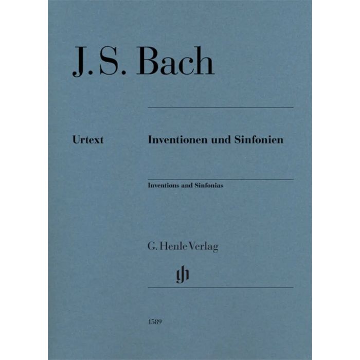Inventions And Sinfonias Johann Sìebastian Bach BOOK - Pianoforte main product photo