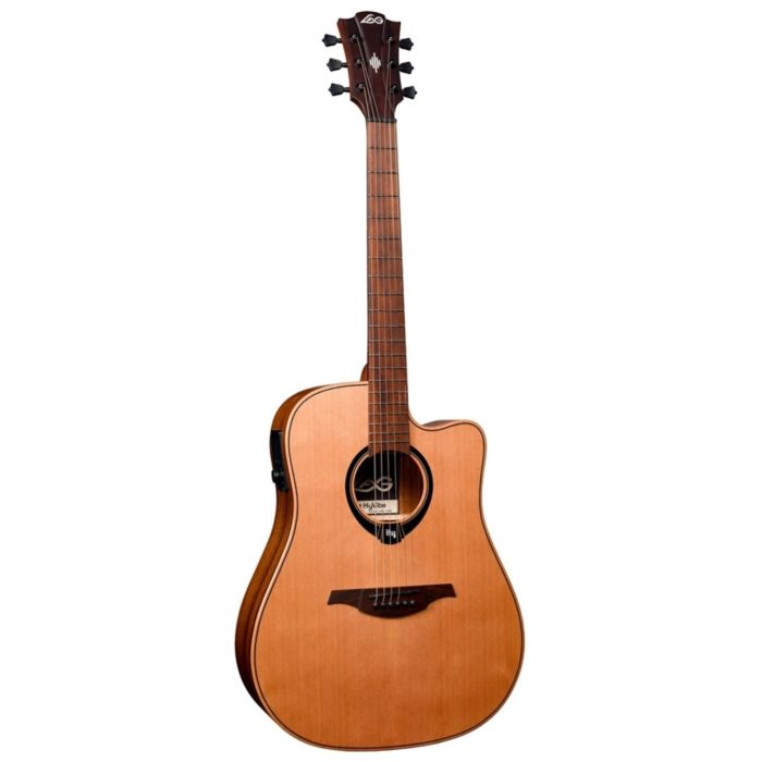LAG Hyvibe V2 HV10DCE Smart Dreadnought Cutaway main product photo