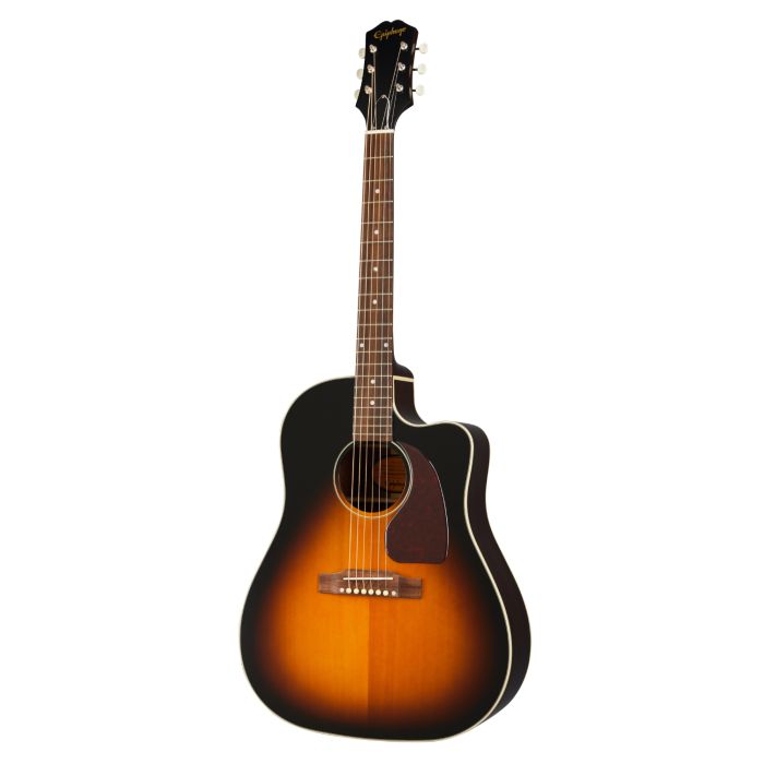 Epiphone Masterbilt J-45 EC aged vintage sunburst gloss main product photo