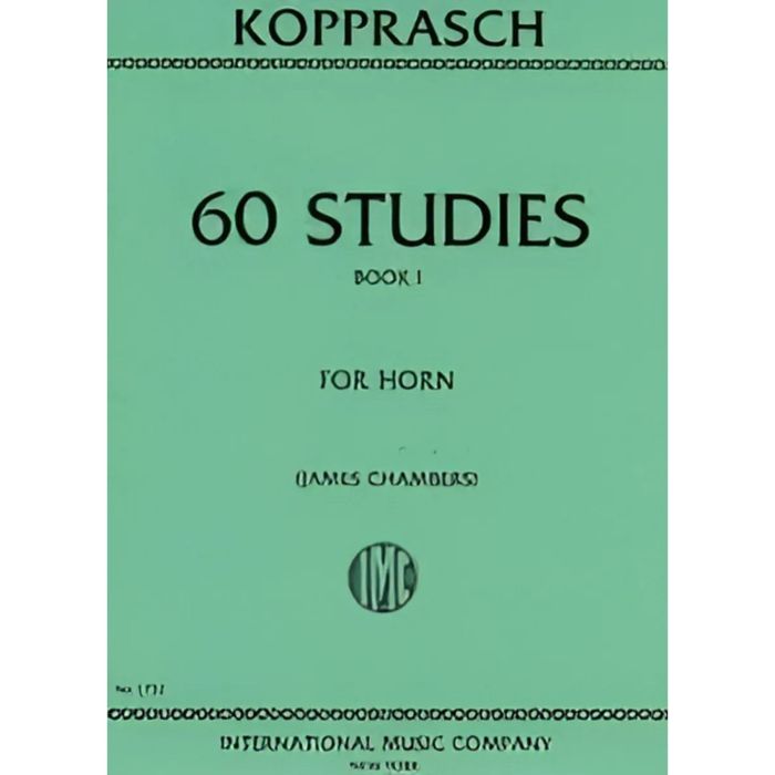 C.Kopprasch 60 Studi per Corno Vol.1 main product photo