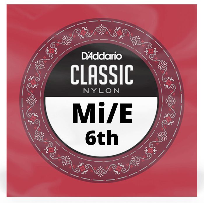 Corda Classica MI 6 D'Addario Hard tension main product photo