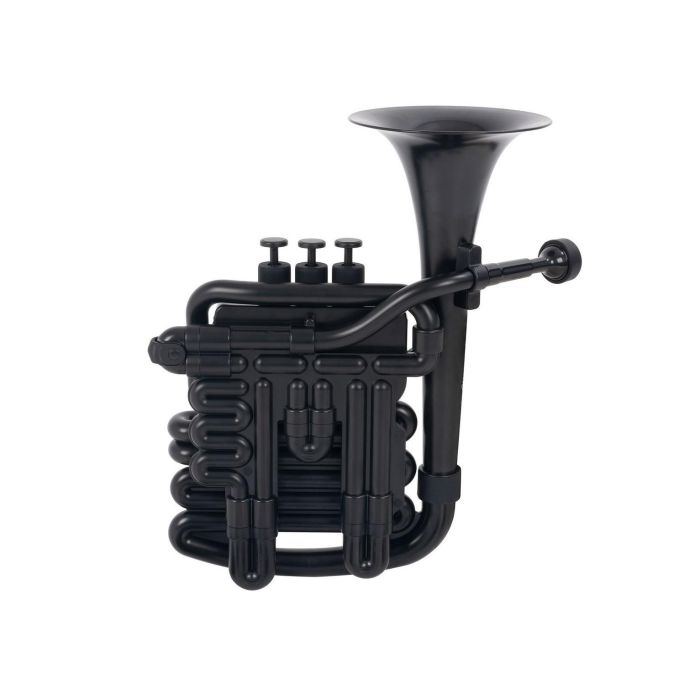Corno e Eufonio Sib Nuvo jHorn corpo in abs nero con custodia main product photo
