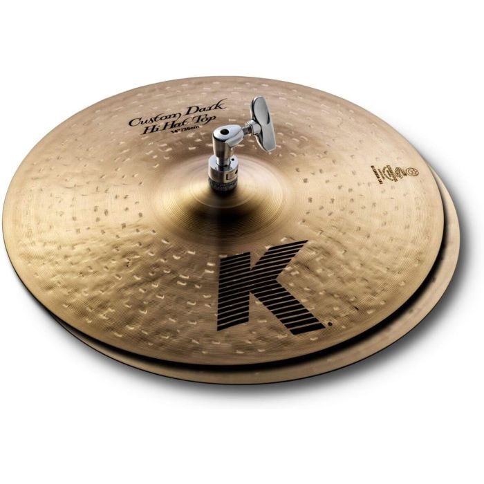 Zildjian 14" Hi-Hat K Custom Dark K0943 main product photo