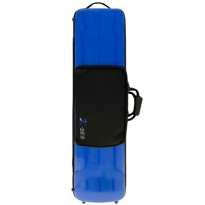 K SES Custodia per 2 tromboni tenore+alto blu lucido main product photo