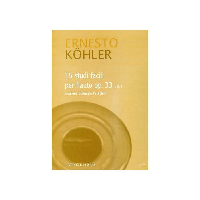 Kohler 15 Studi Facili Op.33 v.1 per Fla uto main product photo