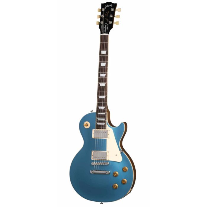 Gibson Les Paul Standard 50s Plain Top Pelham Blue Top con custodia main product photo