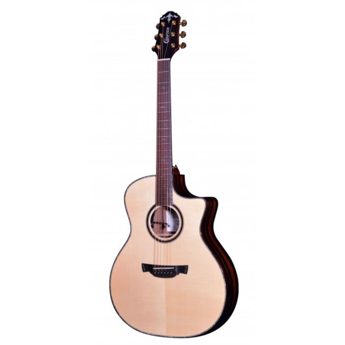 Crafter LXG-4000CE cutaway natural con custodia main product photo