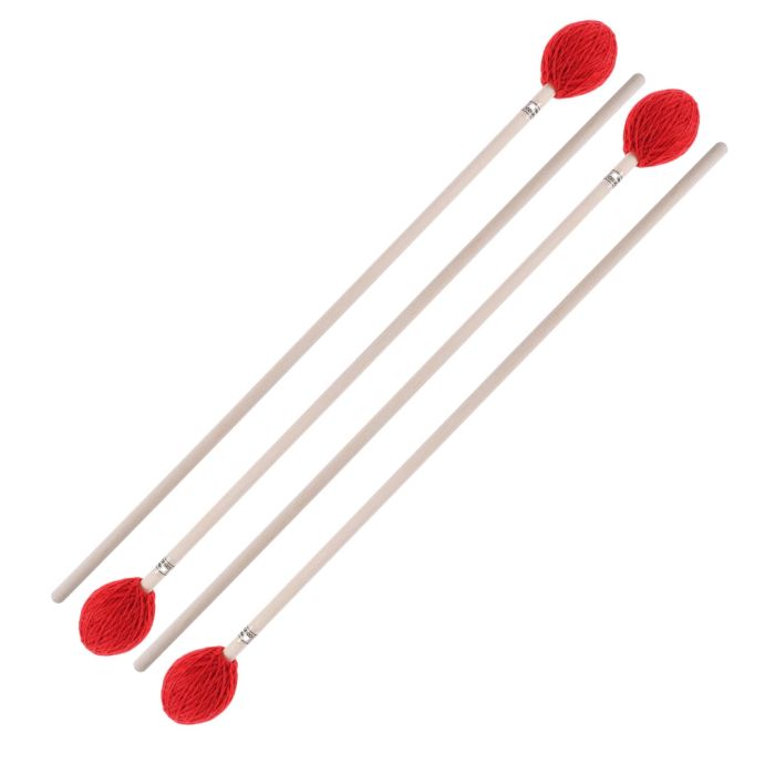 Mallets Marimba MarVi mallets M-04+MH Concert quadriglia medium hard main product photo