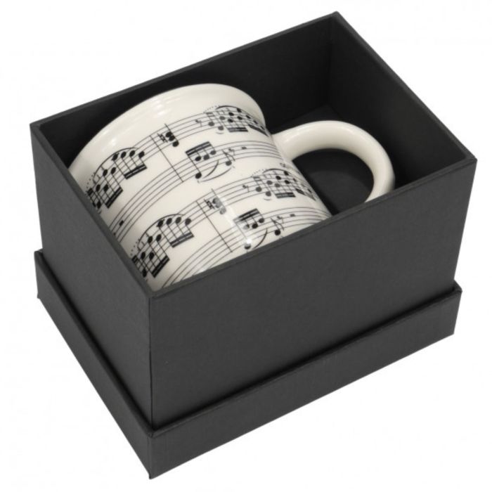 Tazza bianca e pentagramma nero con confezione regalo Agifty main product photo