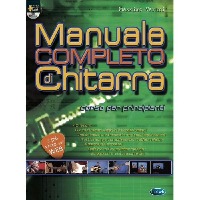 M.Varini Manuale Completo di Chitarra con dvd main product photo