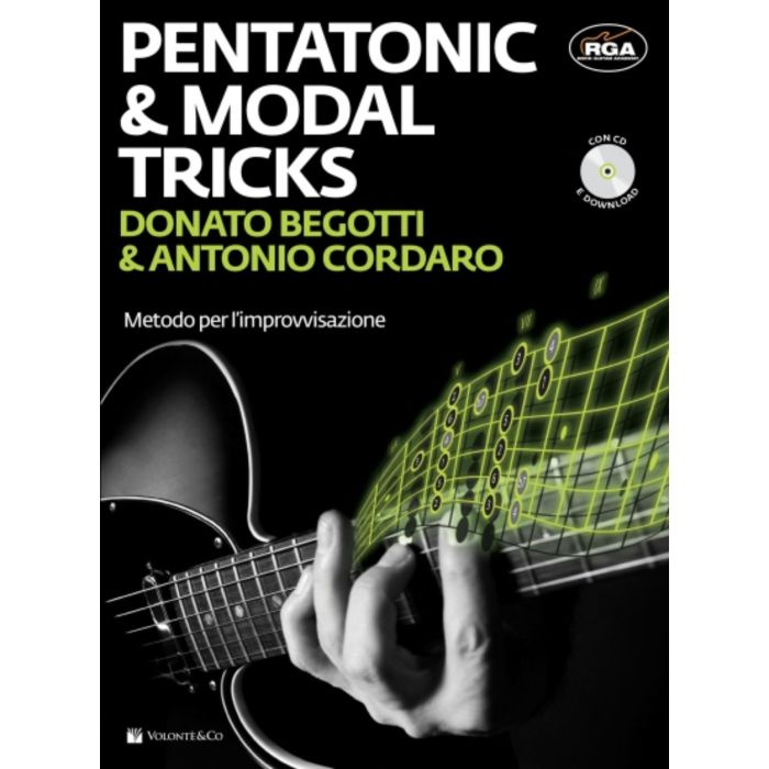 D.Begotti A.Cordaro Pentatonic & Modal Trick Metodo per l'imporvvisazione audio download main product photo