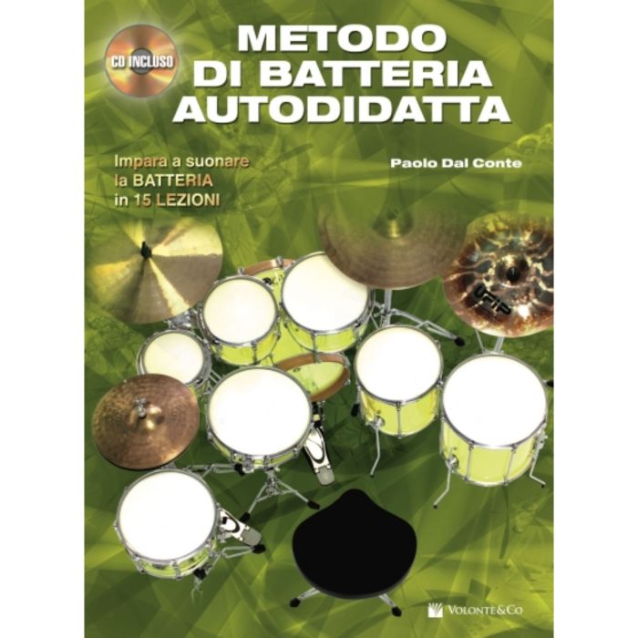 P.De Conte Metodo per Batteria Autodidatta con cd main product photo