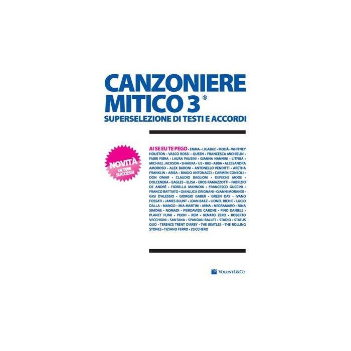 Canzoniere Mitico 3 Testi e Accordi main product photo