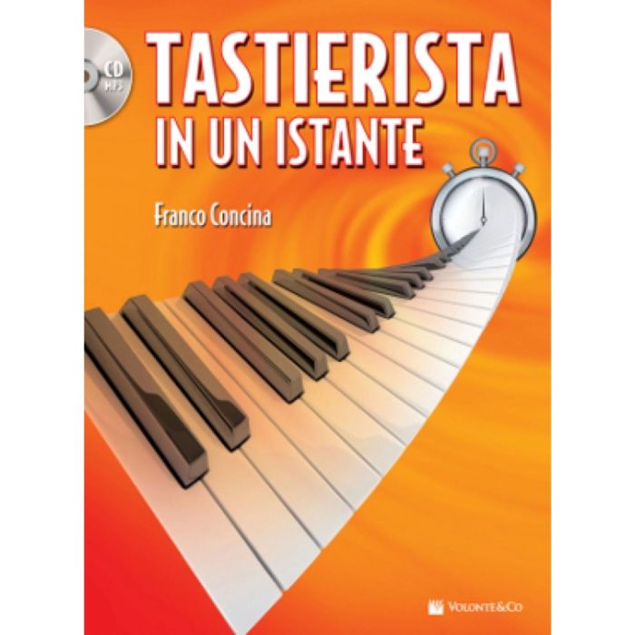 F.Concina Tastierista in un istante con Cd e audio Download main product photo