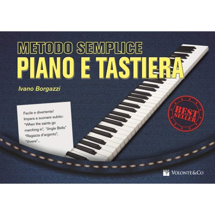 Ivano Borgazzi Metodo semplice Piano e Tastiera main product photo