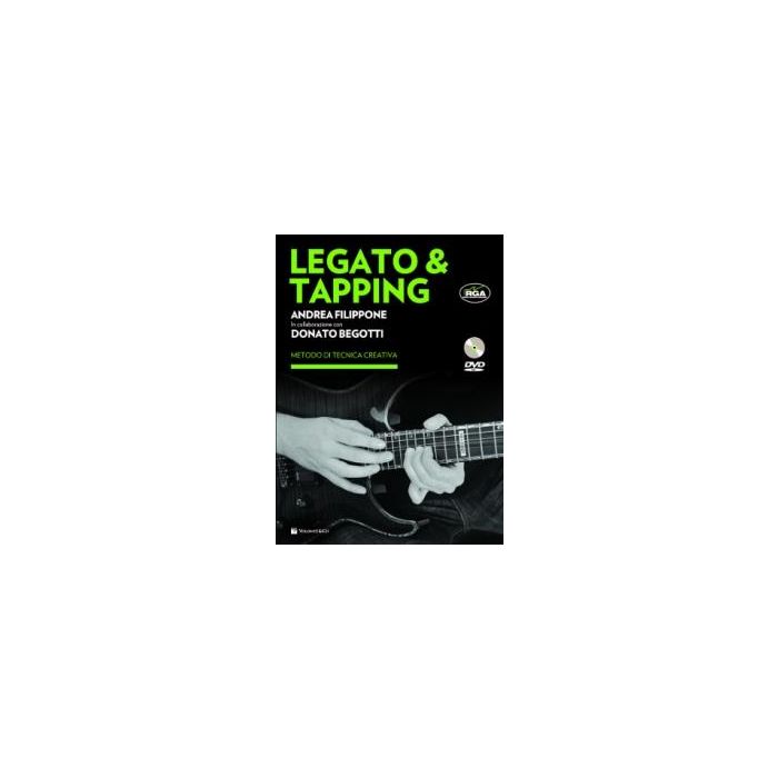 D.Begotti A.Filippone Legato & Tapping metodo di tecnica creativa con DVD e Audio Download main product photo