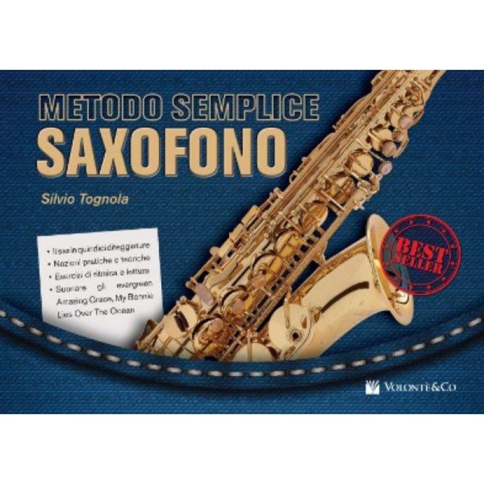 Silvio Tognola Metodo semplice Saxofono main product photo