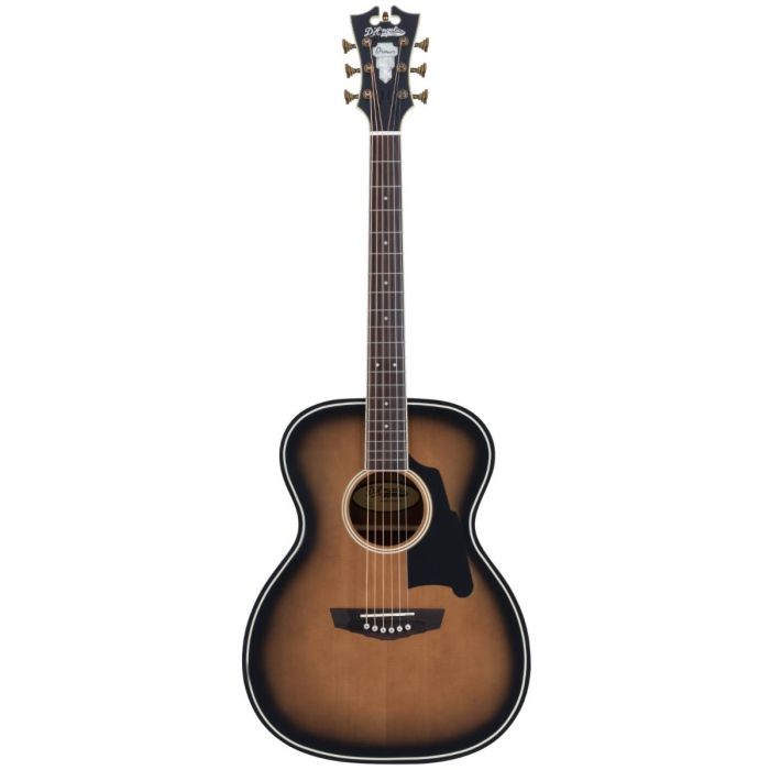 Chitarra Acustica Elettrificata D'Angelico Premier Tammany aged burst main product photo