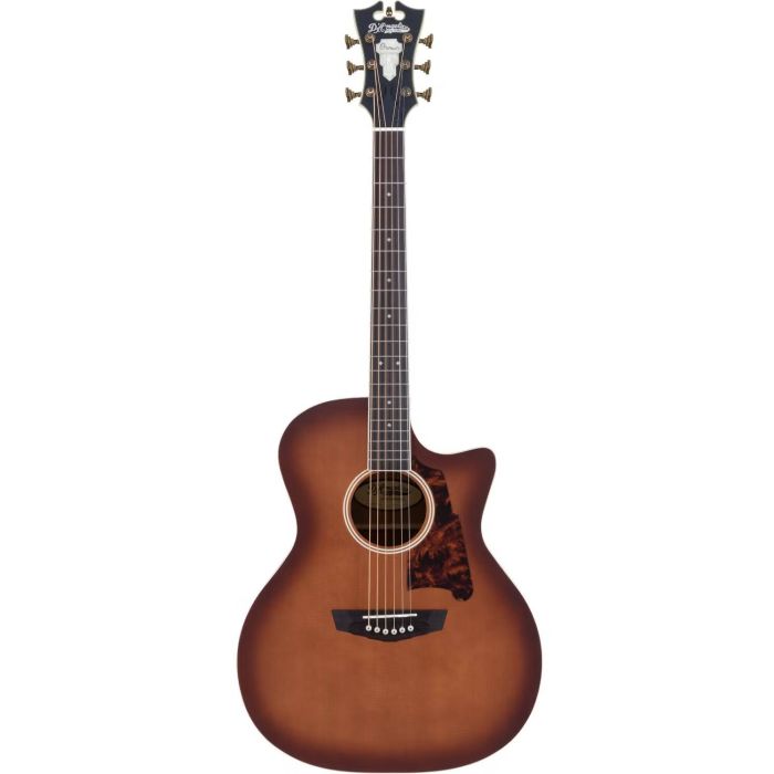 Chitarra Acustica Elettrificata D'Angelico Gramercy caramel burst main product photo