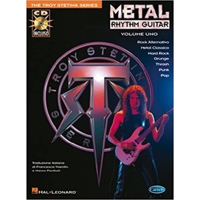 T.Stetina Metal Rhythm Guitar Vol.1 con cd main product photo