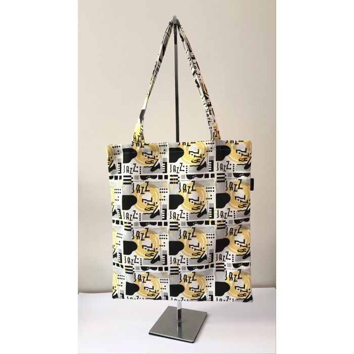 Borsa Tote Bag Jazz borsa in cotone Musicgift main product photo