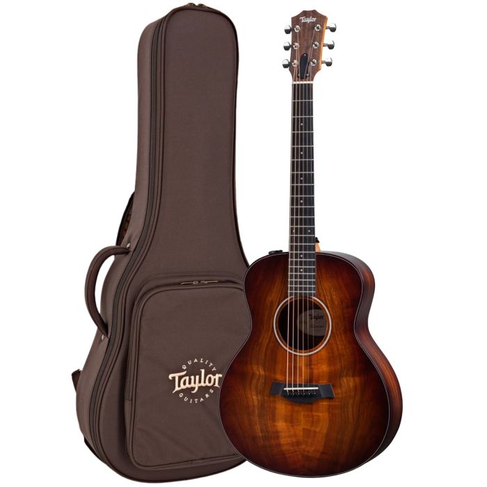 Chitarra Acustica Elettrificata Taylor GS Mini-e koa Plus con borsa main product photo