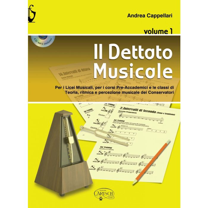 A.Cappellari Il dettato musicale con cd Vol.1 main product photo