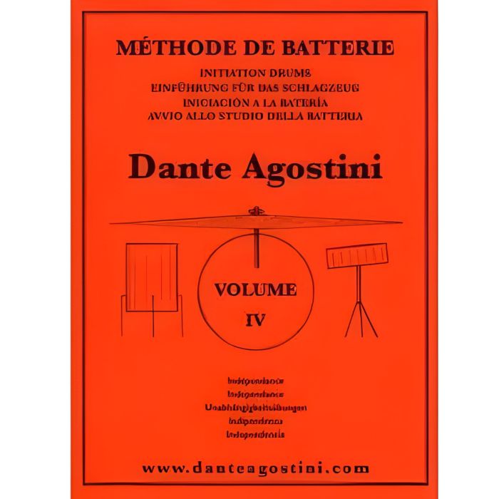 D. Agostini Metodo di batteria Vol.4 main product photo