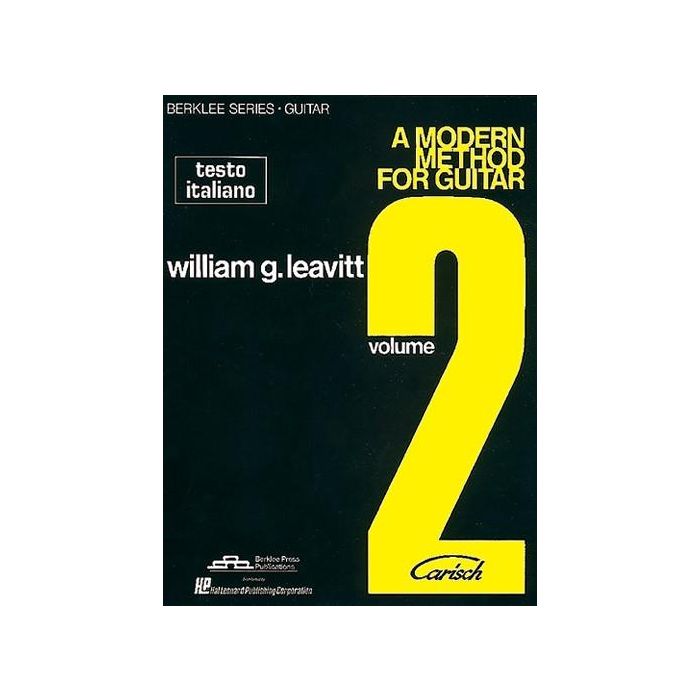 W.G.Leavitt A Modern Method for Guitar Vol.2 con Cd main product photo