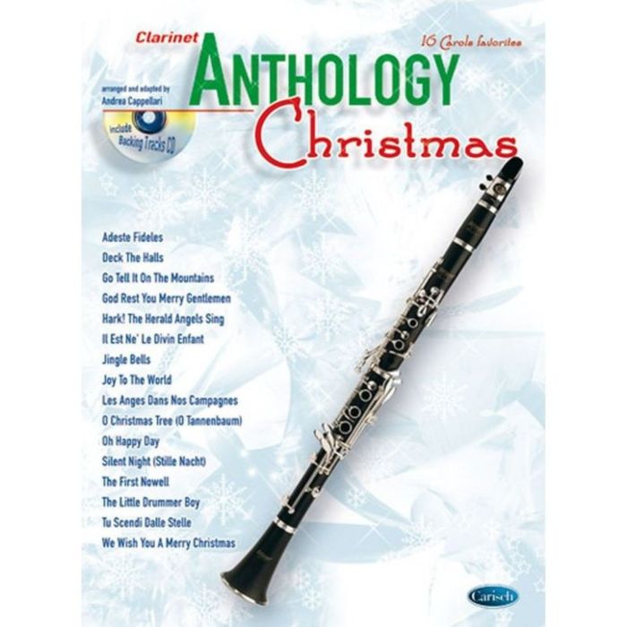 Anthology Christmas clarinetto con cd Arr. Andrea Cappellari main product photo